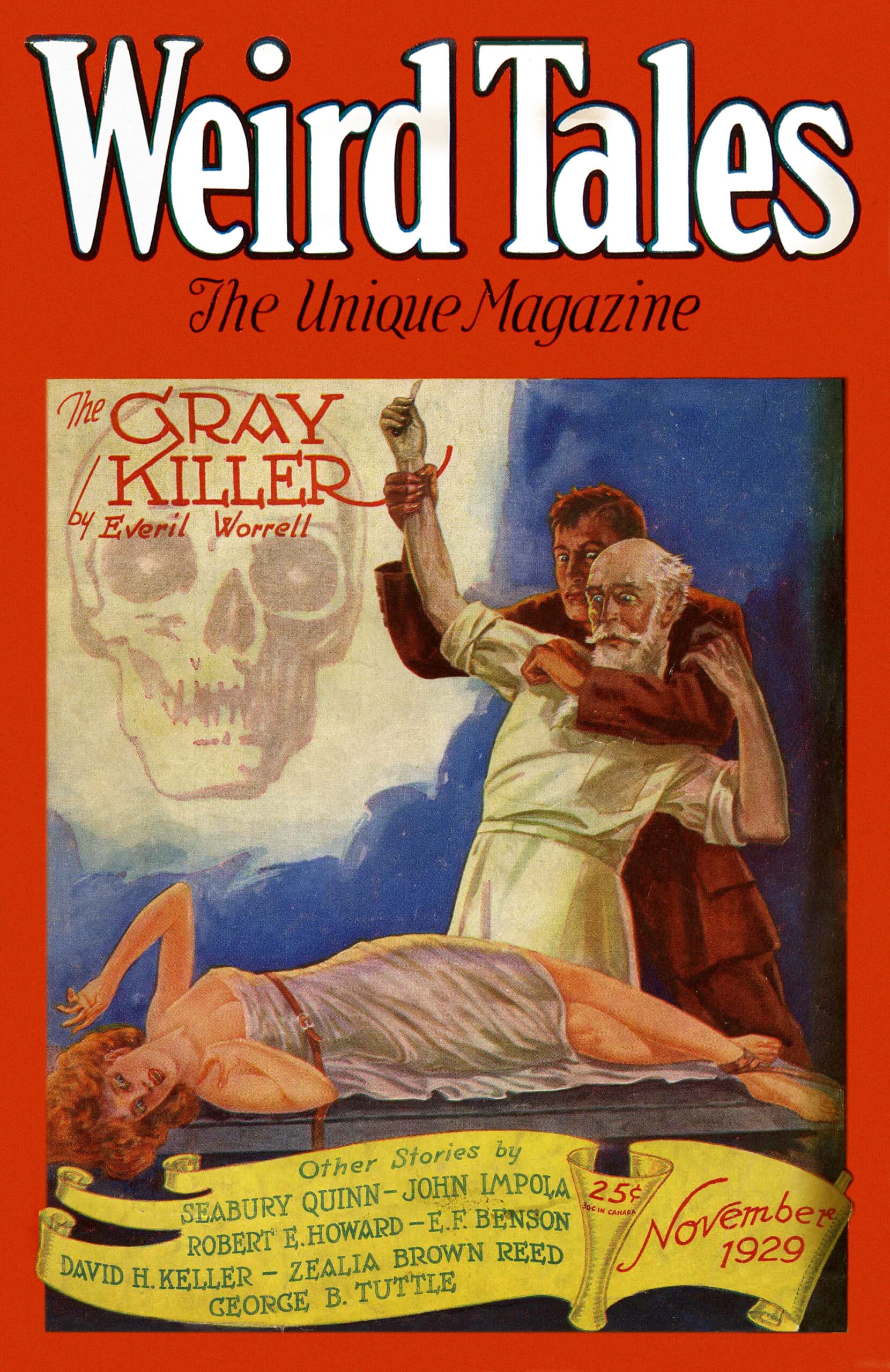 Weird Tales 1929 November The World Of Robert E Howard