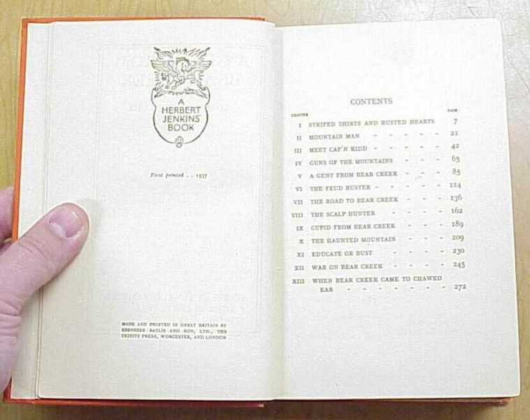 Copyright/Table of Contents