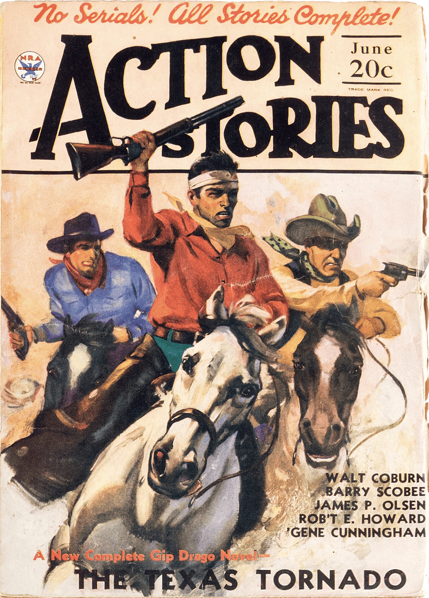 Action Stories June 1935