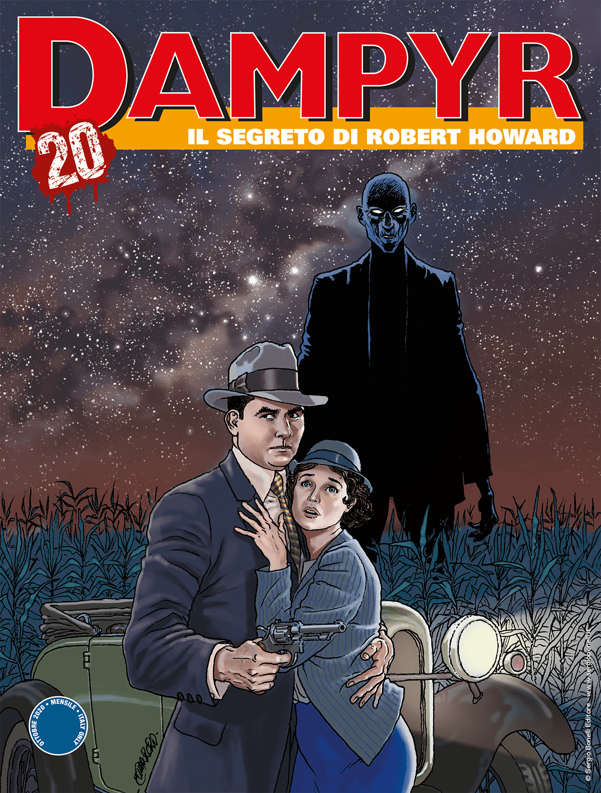 Cover of Dampyr - Il segreto di Robert Howard