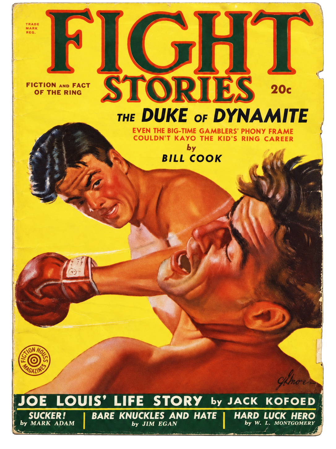 Cover of Fight Stories - Winter 1939/1940