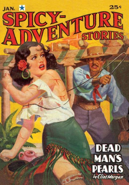 Cover of Spicy-Adventure Stories Volume 5 Number 4
