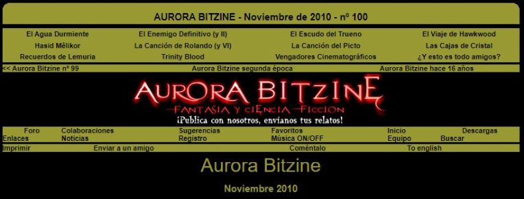 Cover of Aurora Bitzine 100