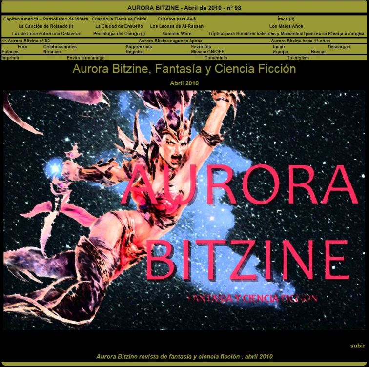 Cover of Aurora Bitzine 93