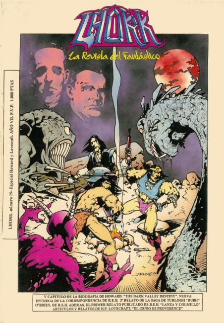Cover of Lhork 19 (Especial Howard y Lovecraft)