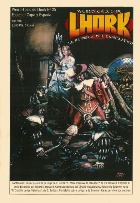 Cover of Weird Tales de Lhork 25