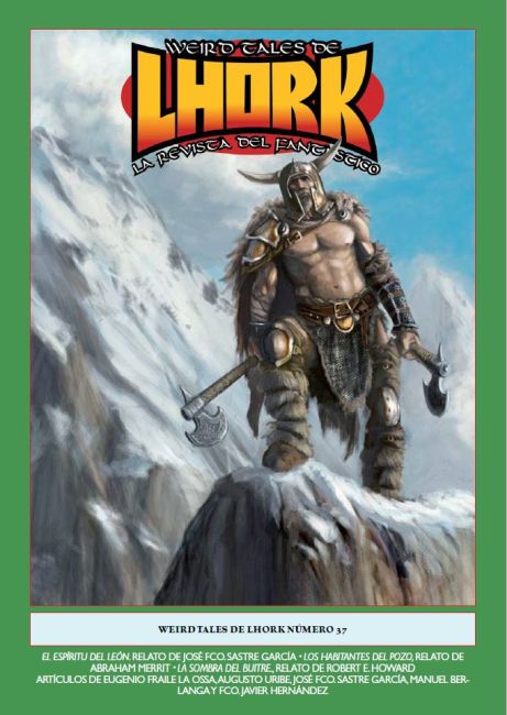 Cover of Weird Tales de Lhork 37