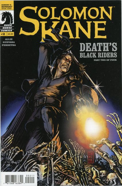 Cover of Solomon Kane: Death's Black Riders #2