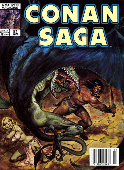 Cover of Conan Saga Volume 1 Number 21
