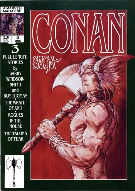 Cover of Conan Saga Volume 1 Number 4