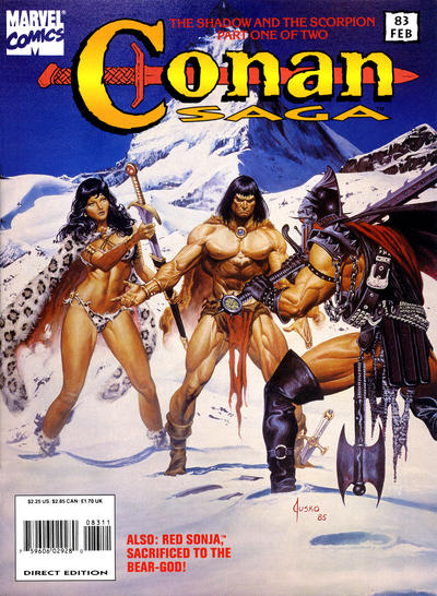 Cover of Conan Saga Volume 1 Number 83