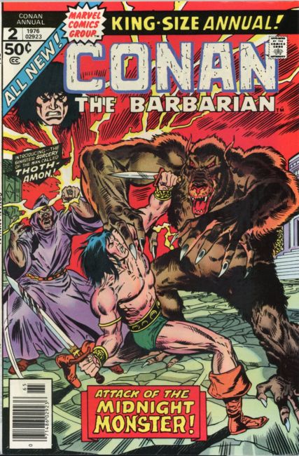 Cover of Conan the Barbarian Annual #2