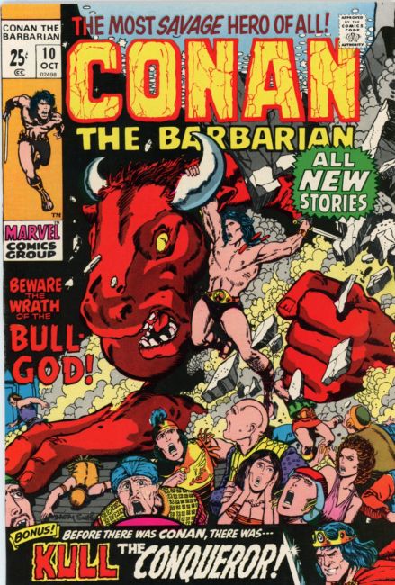 Cover of Conan the Barbarian #10