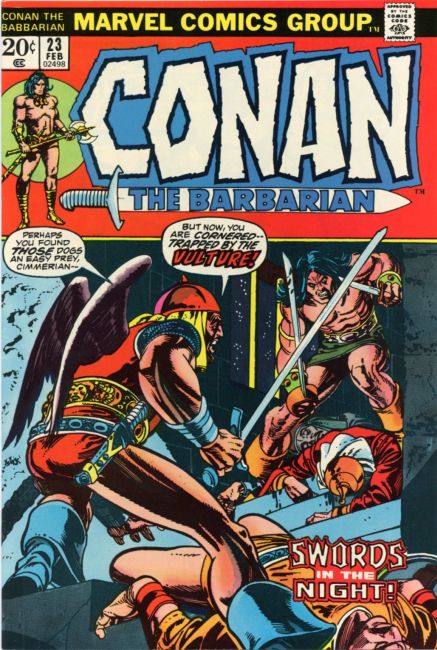 Cover of Conan the Barbarian #23
