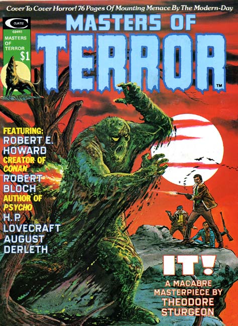 Cover of Masters of Terror Volume 1 Number 1