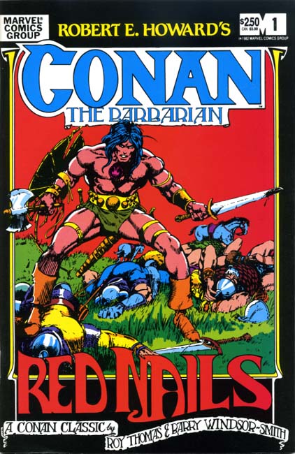 Cover of Robert E. Howard's Conan the Barbarian: Red Nails
