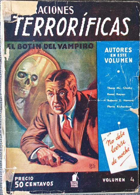 Cover of Narraciones Terroríficas 4 (Terrifying Narratives 4)