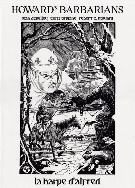 Cover of Howard's Barbarians: La Harpe d'Alfred