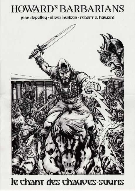 Cover of Howard's Barbarians: Le Chant des Chauves-Souris