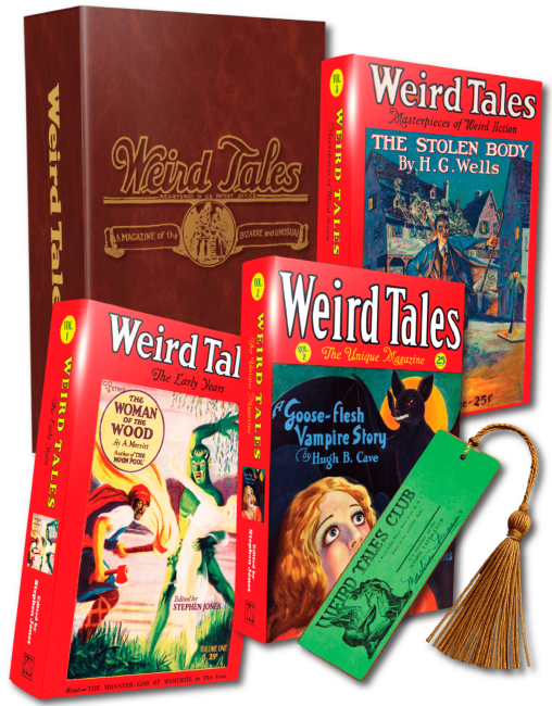 Cover of Weird Tales 3 Volume Deluxe Signed Edition