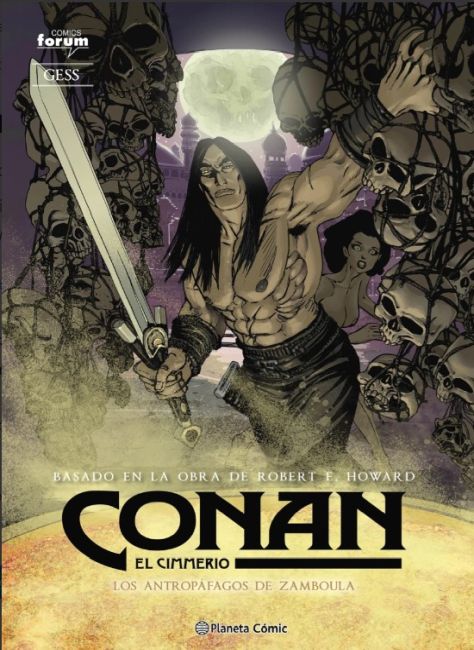 Cover of Conan el cimmerio nº 09 - Los antropófagos de Zamboula
