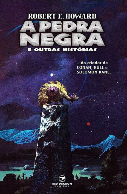 Cover of A Pedra Negra e Outras Histórias (The Black Stone and Other Stories)