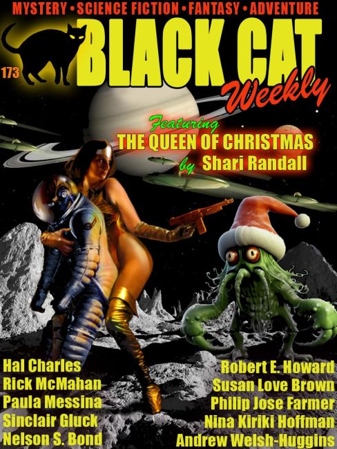 Cover of Black Cat Weekly 173