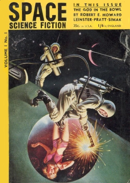 Cover of Space Science Fiction Volume 1 Number 1