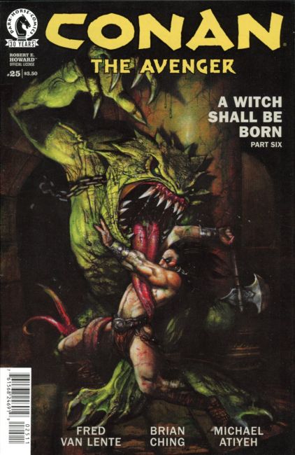 Cover of Conan the Avenger #25