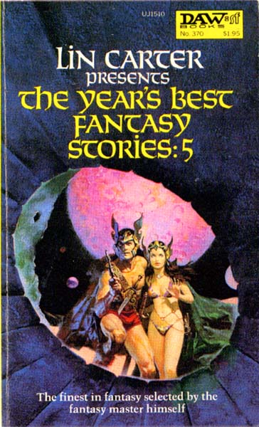 Cover of The Year's Best Fantasy Stories: 5