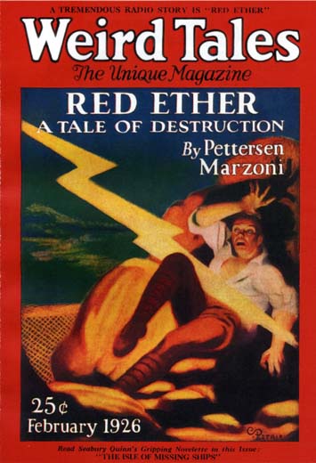 Cover of Weird Tales Volume 7 Number 2