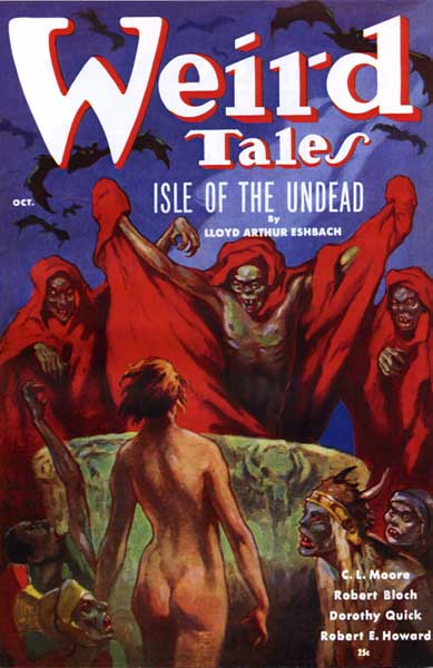 Cover of Weird Tales Volume 28 Number 3