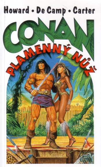 Cover of Conan - plamenný nůž (The Flame Knife)