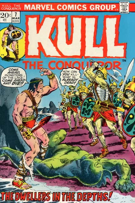 Cover of Kull the Conqueror Volume 1 Number 7