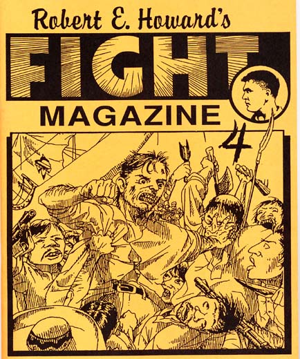 Cover of Robert E. Howard's Fight Magazine #4
